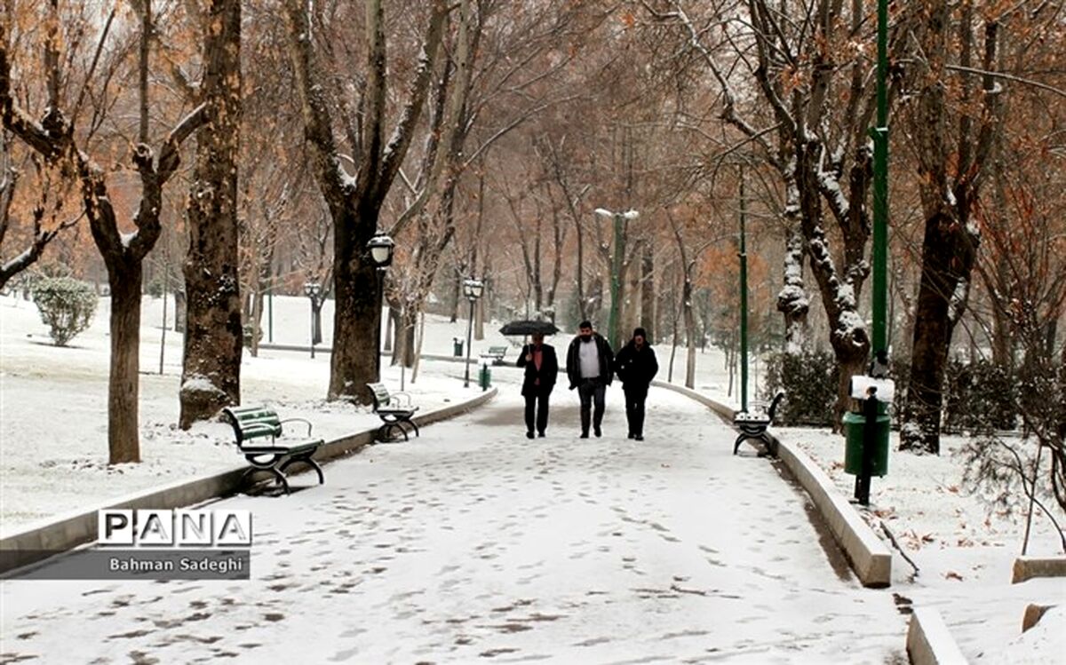 بارش برف و کولاک در تهران و ۱۷ استان دیگر در روز یکشنبه
