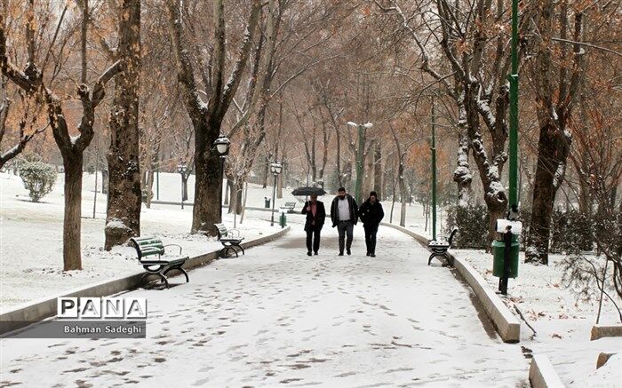 بارش برف و کولاک در تهران و ۱۷ استان دیگر در روز یکشنبه