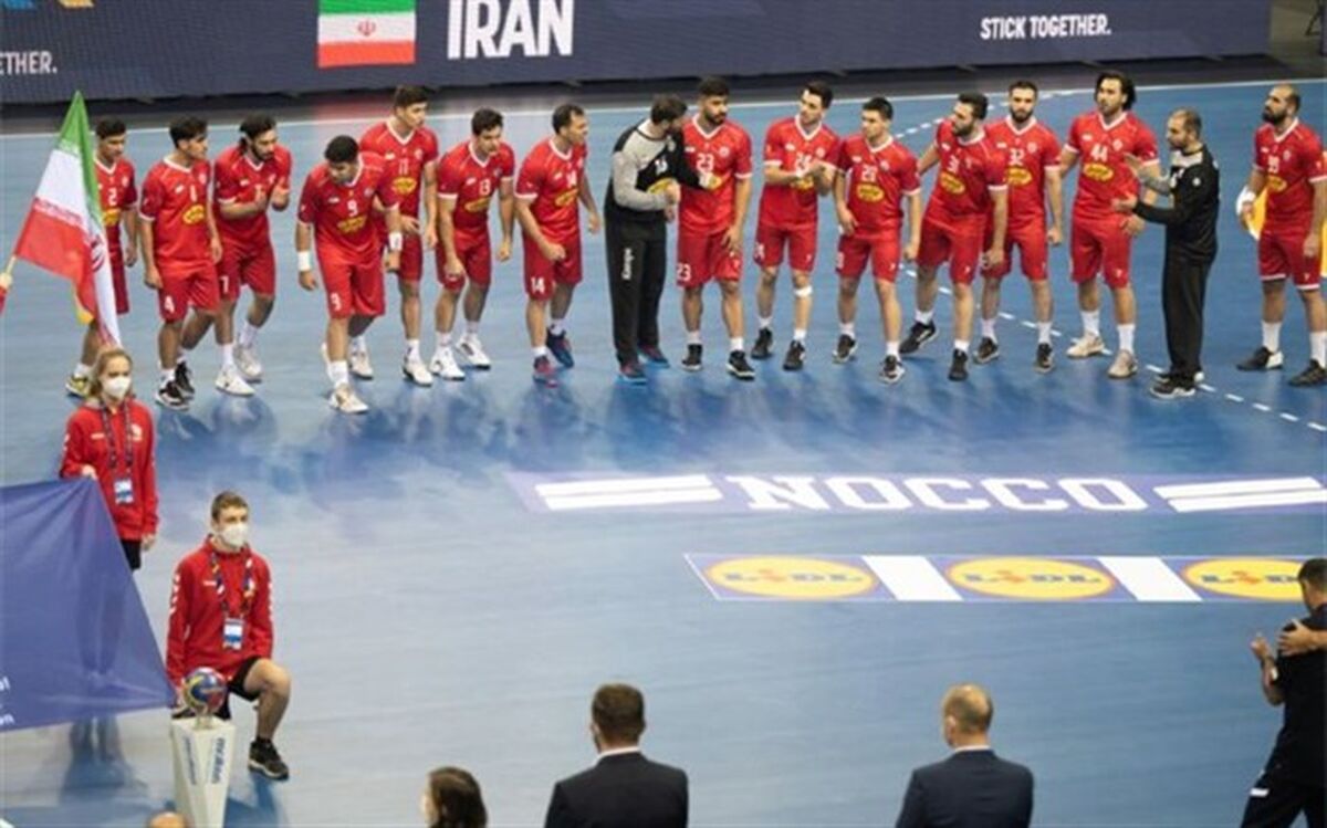 شکست نزدیک هندبال ایران مقابل مونته‌نگرو در قهرمانی جهان