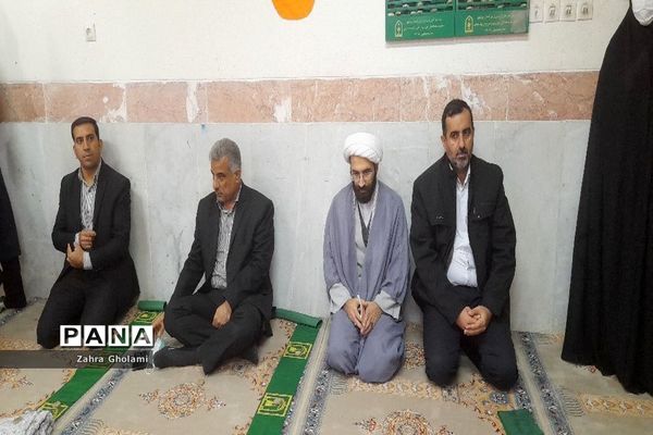 افتتاح نمازخانه مدرسه حضرت مریم متوسطه اول بوشهر