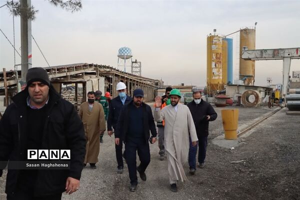 بازدید امام جمعه اسلامشهر از روند اجرای پروژه مترو میدان نماز