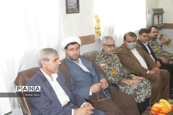 بازدید از دبستان سپهبد شهید قره‌نی پدافند هوایی شهرستان بهبهان