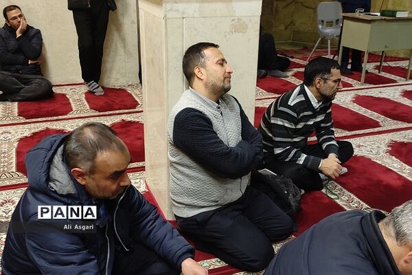 مراسم وداع با پیکر پاک شهید گمنام دفاع مقدس در اردوگاه امام صادق(ع) دماوند