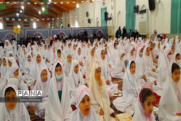 آغاز فصل تقریب و بندگی به درگاه الهی فرشتگان خداوند در شهرستان نور