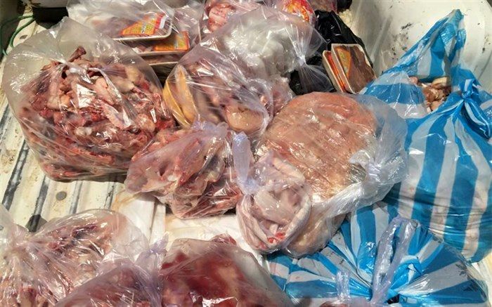 کشف بیش از هزار و ۵٠٠ کیلوگرم گوشت فاسد در شهرری
