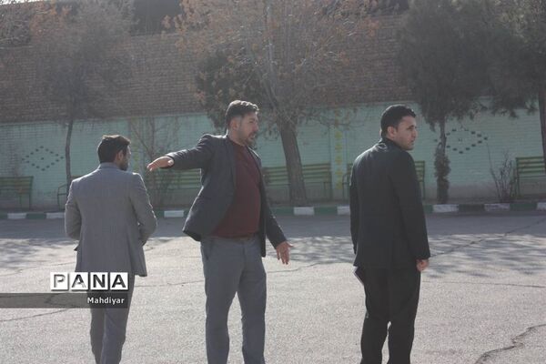 بازدید معاون تربیت‌بدنی اداره‌کل شهرستان‌های استان تهران، از پروژه احداث سالن ورزشی مدرسه شهید پورصابری جوادآباد
