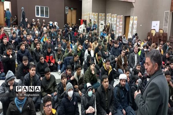 نخستین روز کاردوی آموزشی نمایشگاه مدرسه انقلاب در قم