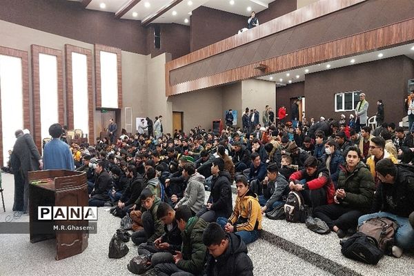 نخستین روز کاردوی آموزشی نمایشگاه مدرسه انقلاب در قم