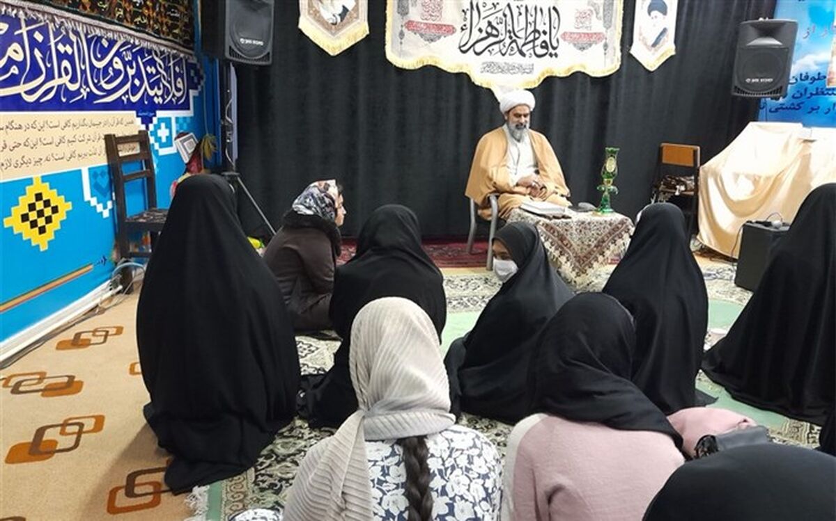 برگزاری هیات  دانش‌آموزی در مسجد جامع ملارد