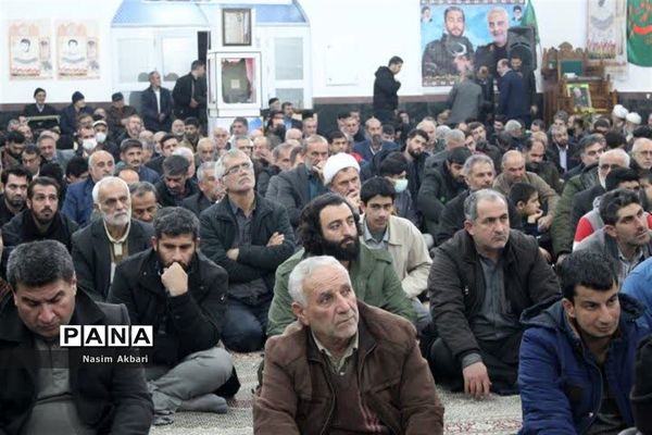 پنجمین سالگرد شهید محمد معافی در شهرستان میاندورود