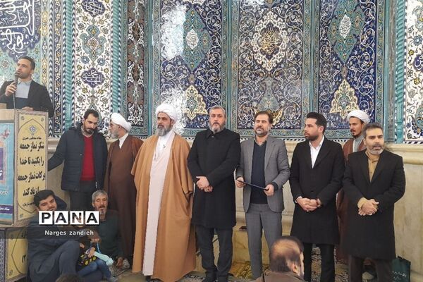 تقدیر از کارمندان فعال شهرداری در نمازجمعه ملارد