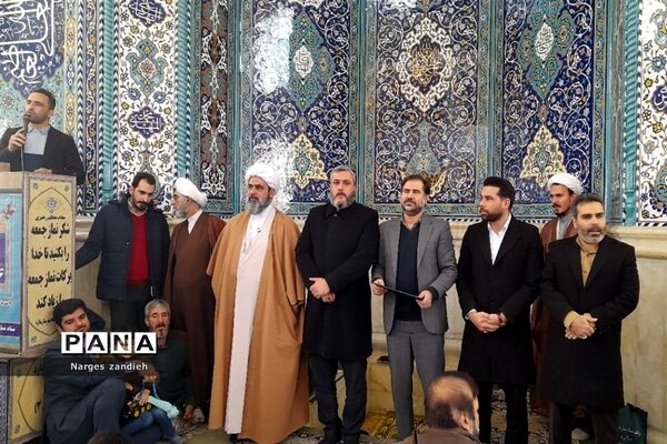 تقدیر از کارمندان فعال شهرداری در نمازجمعه ملارد