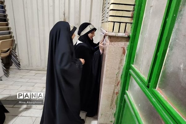 مراسم یادبود شهیده زینب کمایی در شهرستان پیشوا