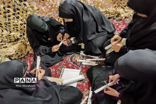 مراسم یادبود شهیده زینب کمایی در شهرستان پیشوا