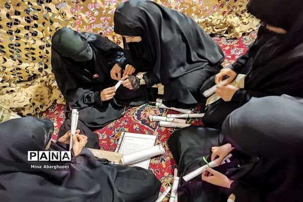 مراسم یادبود شهیده زینب کمایی در شهرستان پیشوا