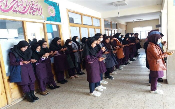 برگزاری پویش سه شنبه های مهدوی در آموزشگاه نجمه دزک