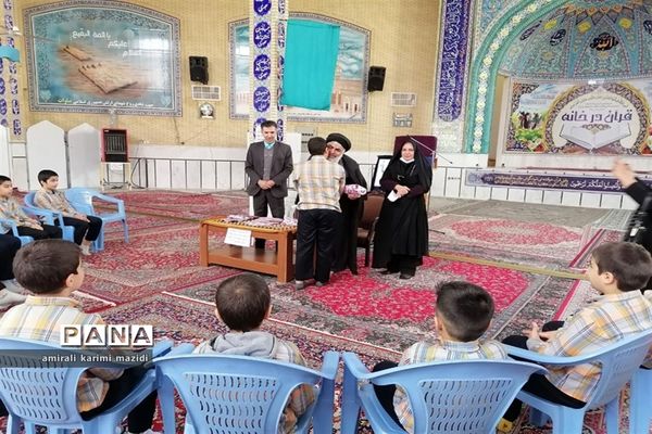 برگزاری اجلاسیه نماز ‌دبستان‌ پسرانه غنچه‌های ولایت ناحیه 3  شیراز