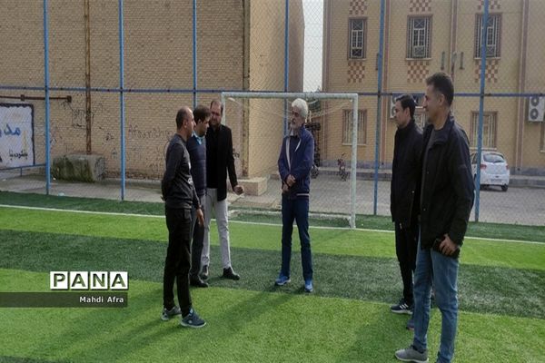 بازدید مشاور معاون وزیر آموزش و پرورش از  پروژه‌های  شهید‌سلیمانی در شهرستان بهبهان