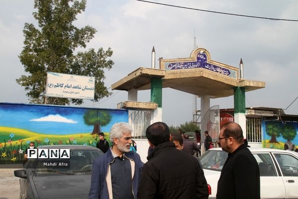 بازدید مشاور معاون وزیر آموزش و پرورش از  پروژه‌های  شهید‌سلیمانی در شهرستان بهبهان