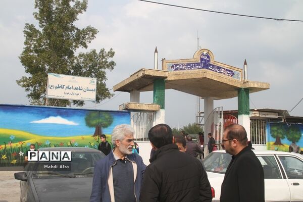 بازدید مشاور معاون وزیر آموزش و پرورش از  پروژه‌های  شهید‌سلیمانی در شهرستان بهبهان