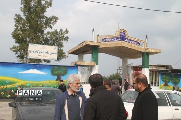 بازدید مشاور معاون وزیر آموزش و پرورش از  پروژه‌های  شهید‌سلیمانی در شهرستان بهبهان