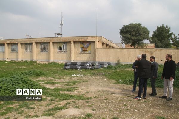 بازدید مشاور معاون وزیر آموزش و پرورش از  پروژه‌های  شهید‌سلیمانی در شهرستان بهبهان