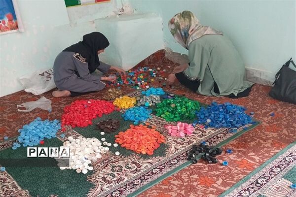 خرید یک ویلچر هدیه با جمع‌آوری درب بطری‌های پلاستیکی