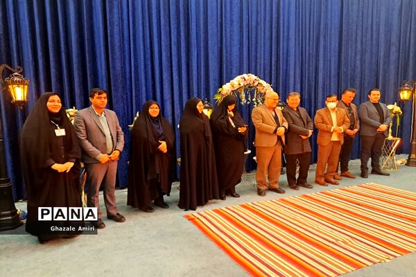 مراسم تجلیل از دانش‌آموزان برتر فرهنگی و هنری در ناحیه ۴ شیراز