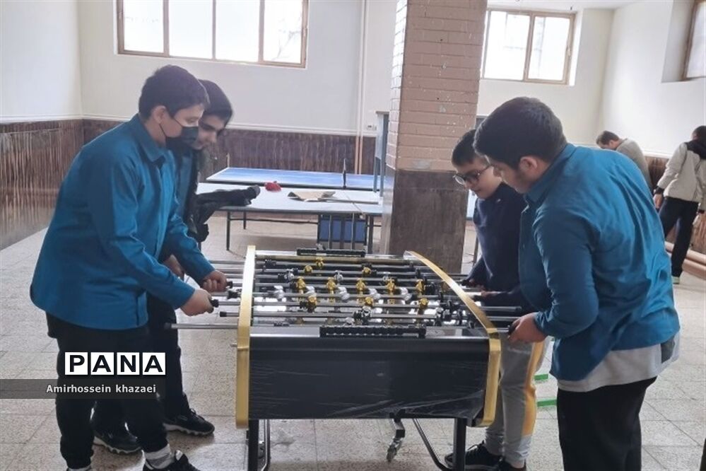 تجهیز و راه‌اندازی سالن ورزشی مدرسه خوارزمی ملارد