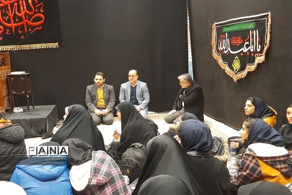 اعزام کاروان اردوی راهیان نور مدارس دخترانه متوسط دوم شهرستان قدس