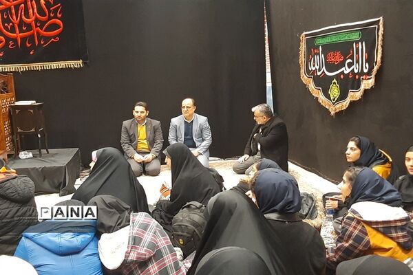 اعزام کاروان اردوی راهیان نور مدارس دخترانه متوسط دوم شهرستان قدس