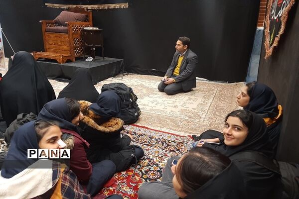 اعزام کاروان اردوی راهیان نور مدارس دخترانه متوسط دوم شهرستان قدس