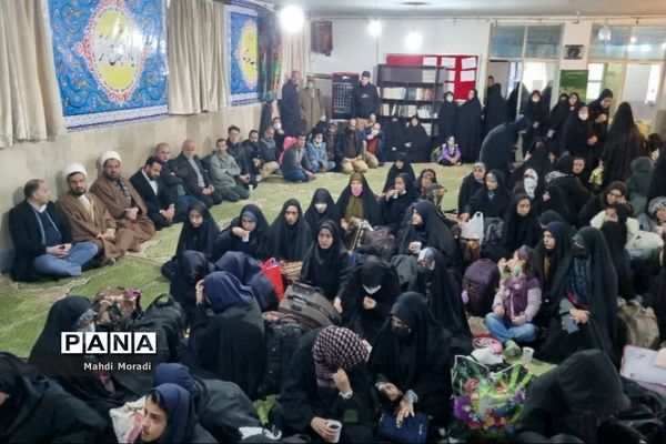 اعزام ۲۴۰ دانش‌آموز دختر دماوند به مناطق عملیاتی جنوب کشور