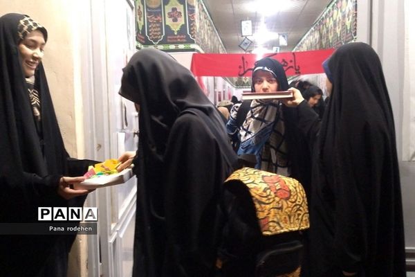 اختتامیه اردوی  راهیان نور دانش‌آموزان دختر رودهن