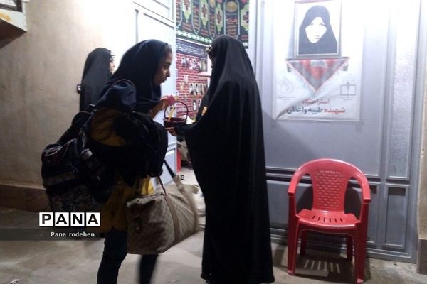 اختتامیه اردوی  راهیان نور دانش‌آموزان دختر رودهن