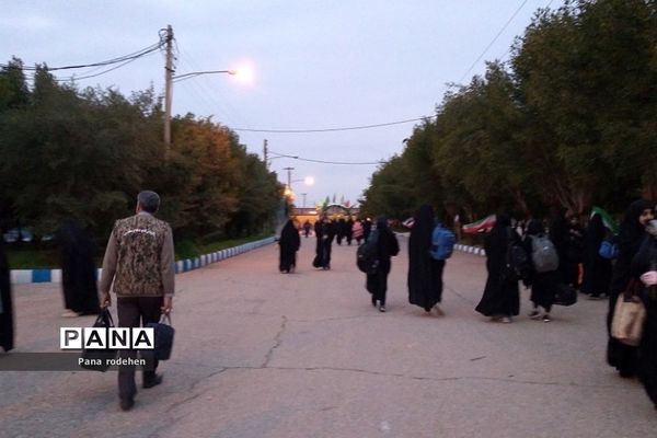 اختتامیه اردوی  راهیان نور دانش‌آموزان دختر رودهن