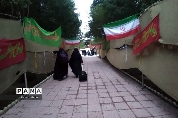 اختتامیه اردوی  راهیان نور دانش‌آموزان دختر رودهن