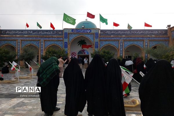 تجدید بیعت دانش‌‌‌آموزان ملارد با شهدا در فتح‌المبین