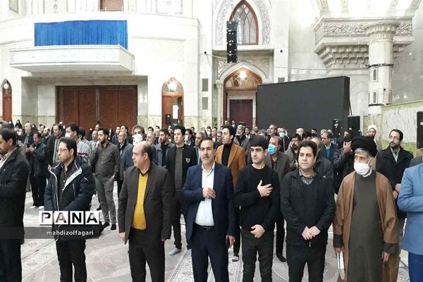 جهاد تبیین و تجدید میثاق فرهنگیان شهرستان ری با آرمان‌های امام خمینی(ره)