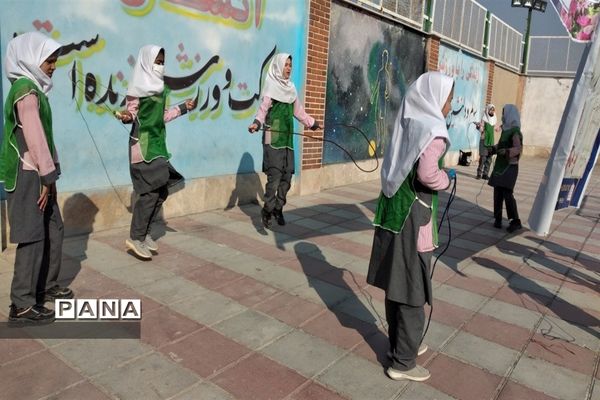 اجرای طرح شهید خرازی در دبستان امام محمد باقر(ع) بخش جوادآباد