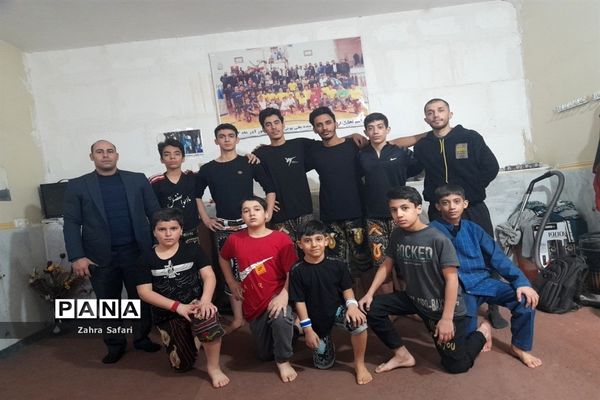 آیین افتتاحیه طرح شهید طوقانی در زورخانه شهدای چهاردانگه