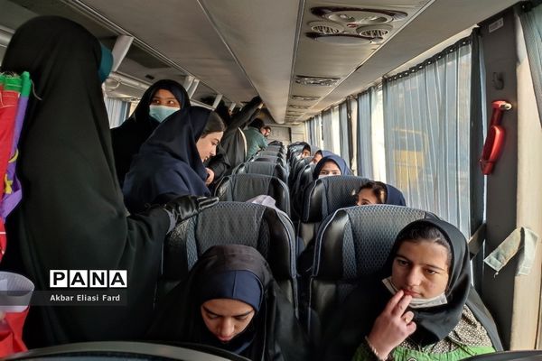 مراسم افتتاحیه اعزام راهیان نور دانش‌آموزی در اداره آموزش و پرورش شهرستان رباط‌کریم