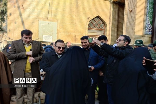 مراسم افتتاحیه اعزام راهیان نور دانش‌آموزی در اداره آموزش و پرورش شهرستان رباط‌کریم