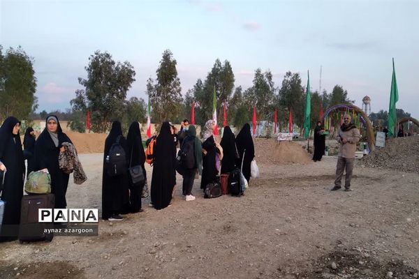 آغاز اردوی راهیان نور دانش‌آموزان مازندرانی