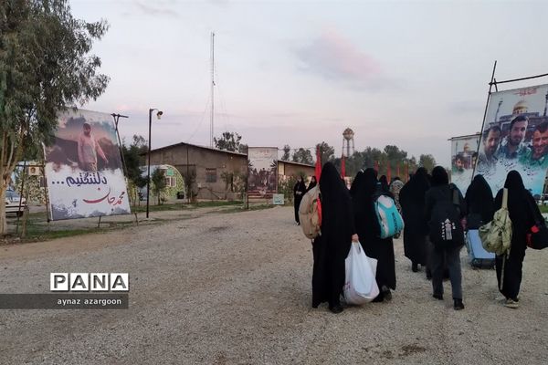 آغاز اردوی راهیان نور دانش‌آموزان مازندرانی