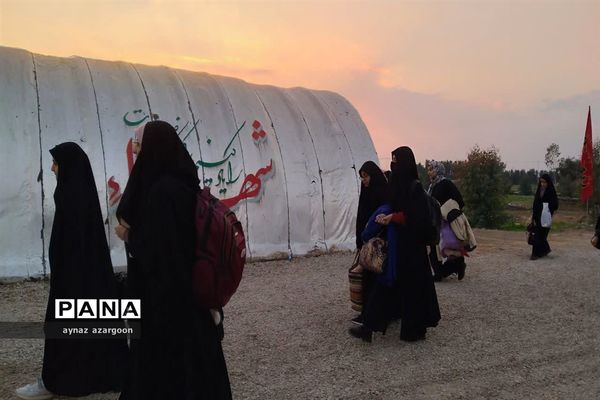 آغاز اردوی راهیان نور دانش‌آموزان مازندرانی