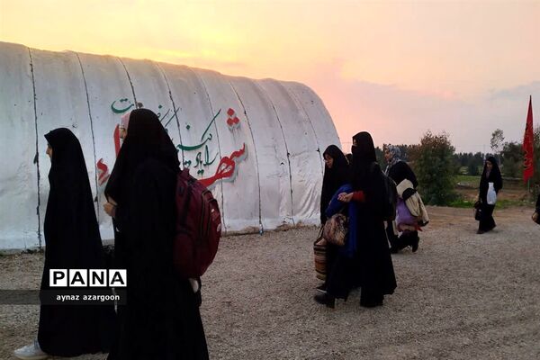آغاز اردوی راهیان نور دانش‌آموزان مازندرانی