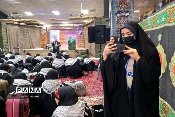 آیین افتتاحیه و بدرقه اردوی راهیان نور در ملارد