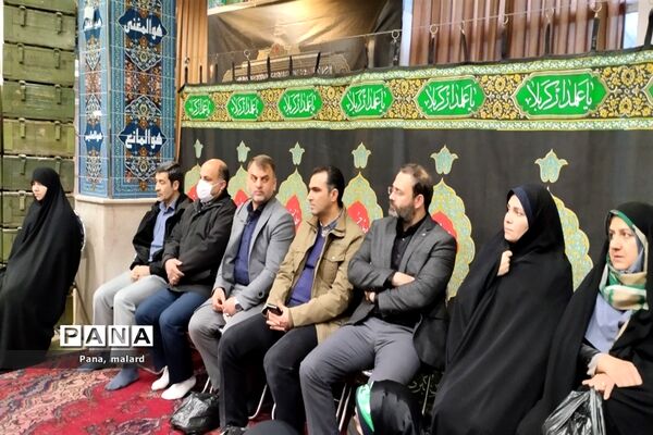 آیین افتتاحیه و بدرقه اردوی راهیان نور در ملارد