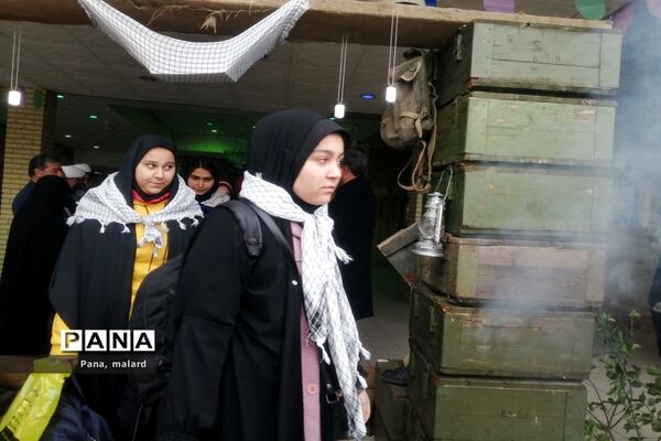آیین افتتاحیه و بدرقه اردوی راهیان نور در ملارد